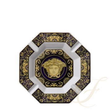 Пепельница 24см коллекции Medusa blue бренда Rosenthal Versace