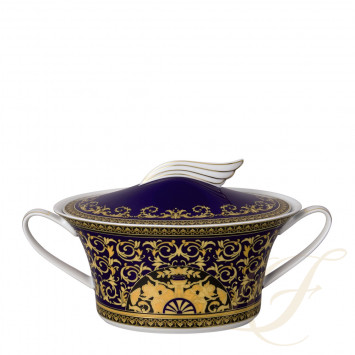 Рагушница 1,60л коллекции Medusa blue бренда Rosenthal Versace