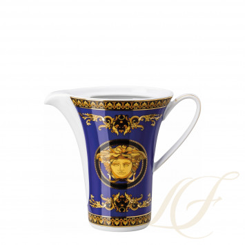 Молочник 0,22л коллекции Medusa blue бренда Rosenthal Versace