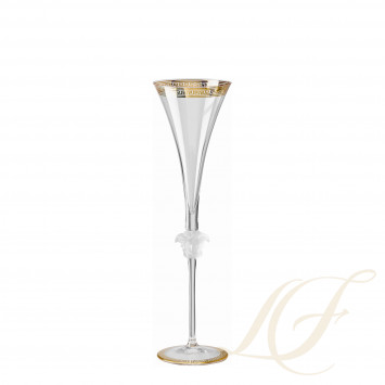 Флюте для шампанского 196мл коллекции Medusa d'Or бренда Rosenthal Versace