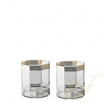 Набор из 2 Стаканов для виски 170мл коллекции Medusa d'Or бренда Rosenthal Versace