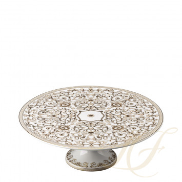 Тарелка тортовая на ножке 33см коллекции Medusa Gala бренда Rosenthal Versace