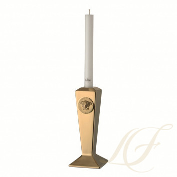 Подсвечник 20см коллекции Medusa gold бренда Rosenthal Versace