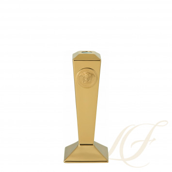 Подсвечник 24см коллекции Medusa gold бренда Rosenthal Versace