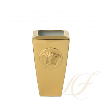 Ваза 24см коллекции Medusa gold бренда Rosenthal Versace