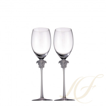 Набор из 2 Бокалов для белого вина 333мл коллекции Medusa Lumière бренда Rosenthal Versace