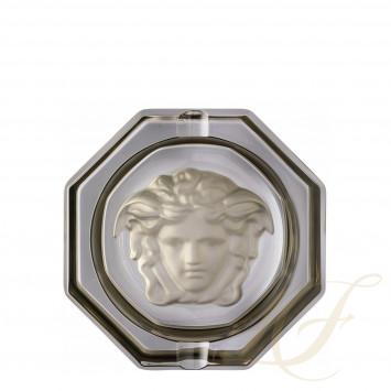 Пепельница 13см коллекции Medusa Lumière Haze бренда Rosenthal Versace