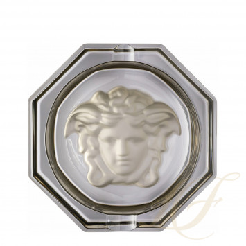 Пепельница 16см коллекции Medusa Lumière Haze бренда Rosenthal Versace