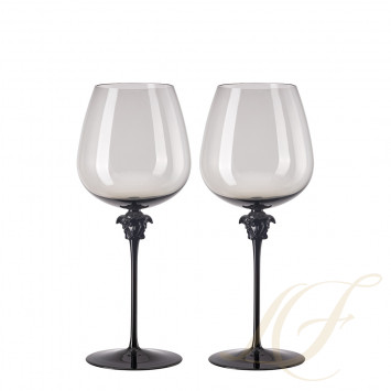 Набор из 2 бокалов для красного вина Burgunder 870мл коллекции Medusa Lumiere Haze бренда Rosenthal Versace