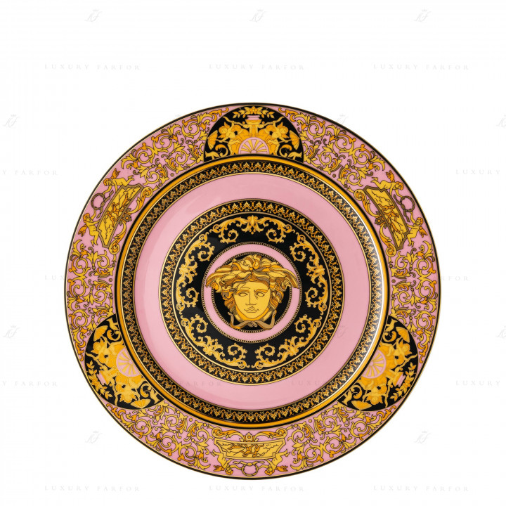 Тарелка подстановочная 30см коллекции Medusa Rose бренда Rosenthal Versace