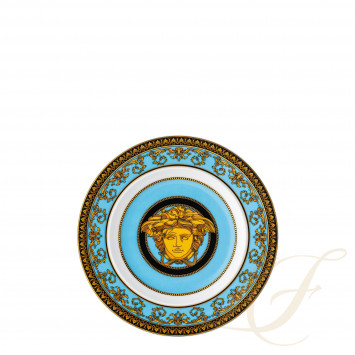 Тарелка десертная 18см коллекции Medusa Celeste бренда Rosenthal Versace