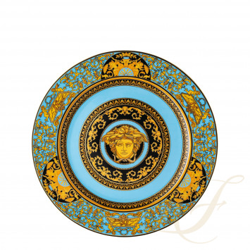 Тарелка подстановочная 30см коллекции Medusa Celeste бренда Rosenthal Versace