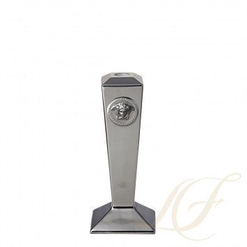Подсвечник 24см коллекции Medusa platin бренда Rosenthal Versace