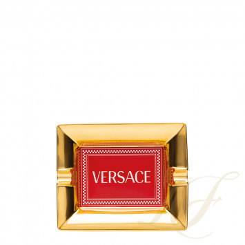 Пепельница 16см коллекции Medusa Rhapsody Red бренда Rosenthal Versace