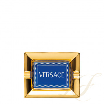 Пепельница 16см коллекции Medusa Rhapsody Blue бренда Rosenthal Versace