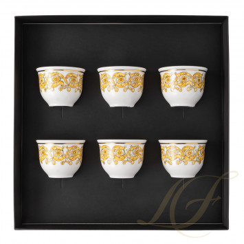 Набор из 6 кружек 0,08л коллекции Medusa Rhapsody бренда Rosenthal Versace