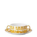 Чаша суповая с блюдцем 0,28л коллекции Medusa Rhapsody бренда Rosenthal Versace