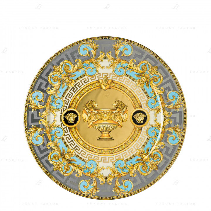 Тарелка подстановочная 33см коллекции Prestige Gala Le Bleu бренда Rosenthal Versace