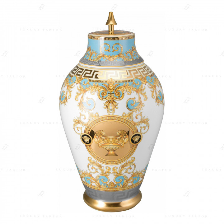 Ваза 76см коллекции Prestige Gala Le Bleu бренда Rosenthal Versace