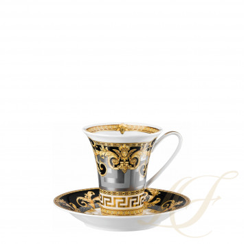 Чашка кофейная с блюдцем 0,18л коллекции Prestige Gala бренда Rosenthal Versace