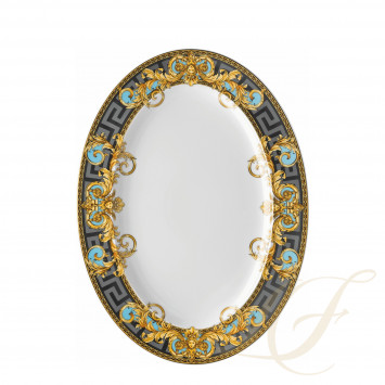Блюдо овальное 40см коллекции Prestige Gala Le Bleu бренда Rosenthal Versace