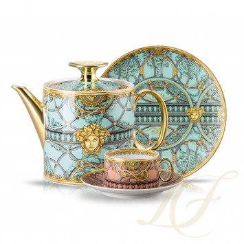 Кофейный сервиз на 6 персон, 21 предмет коллекции La Scala del Palazzo бренда Rosenthal Versace