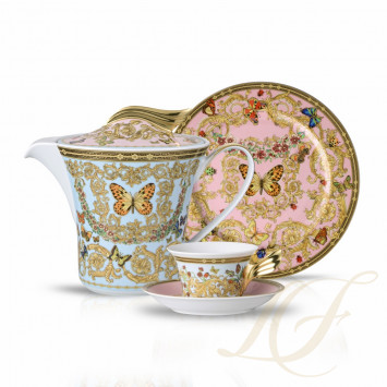 Столовый сервиз на 6 персон, 20 предметов коллекции Le Jardin de Versace бренда Rosenthal Versace