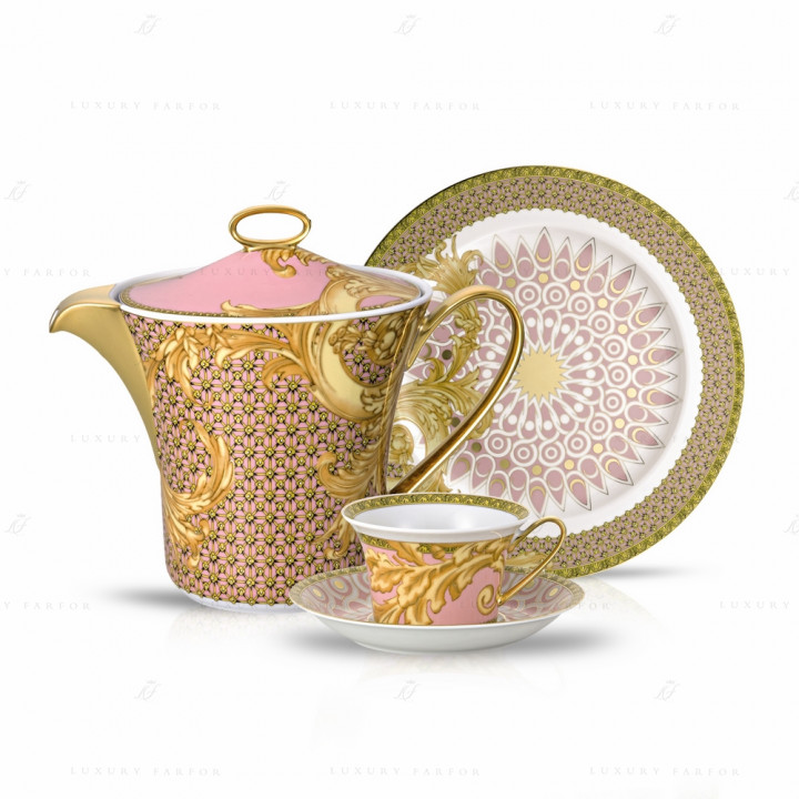 Чайный сервиз на 6 персон, 21 предмет коллекции Les Rêves Byzantins бренда Rosenthal Versace