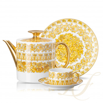 Столовый сервиз на 6 персон, 20 предметов коллекции Medusa Rhapsody бренда Rosenthal Versace