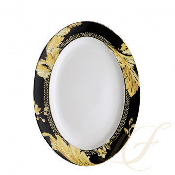 Блюдо овальное 40см коллекции Vanity бренда Rosenthal Versace