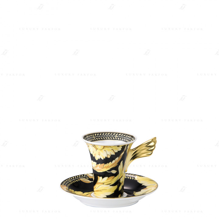 Чашка эспрессо с блюдцем 0,09л коллекции Vanity бренда Rosenthal Versace