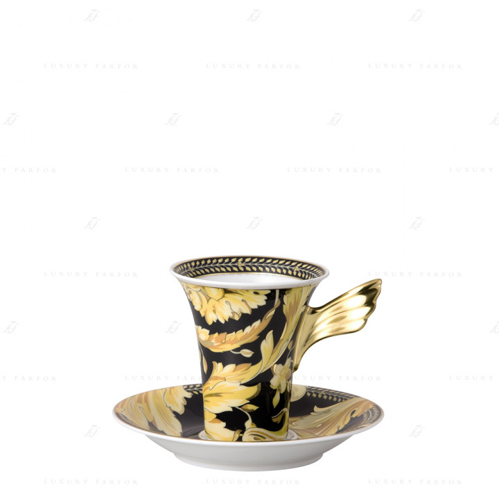 Чашка кофейная с блюдцем 0,18л коллекции Vanity бренда Rosenthal Versace