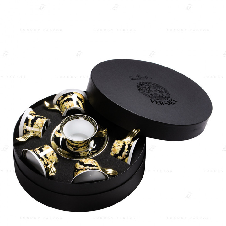Чашка чайная, набор из 6 шт.0,22л коллекции Vanity бренда Rosenthal Versace