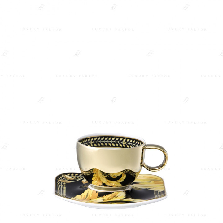 Чашка эспрессо с блюдцем 0,09л коллекции Vanity бренда Rosenthal Versace