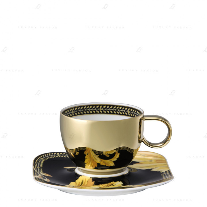 Чашка с блюдцем 0,29л коллекции Vanity бренда Rosenthal Versace