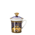 Кружка с крышкой 0,35л коллекции 2001 - Medusa blau бренда Rosenthal Versace