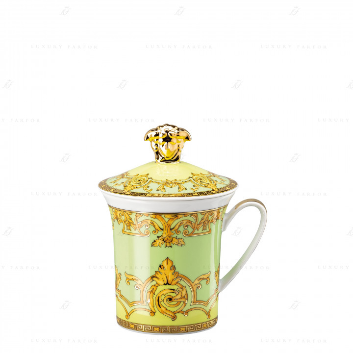 Кружка с крышкой 0,35л коллекции 2003 - Green Floralia бренда Rosenthal Versace