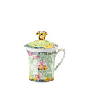 Кружка с крышкой 0,35л коллекции 2004 - D.V. Floralia бренда Rosenthal Versace