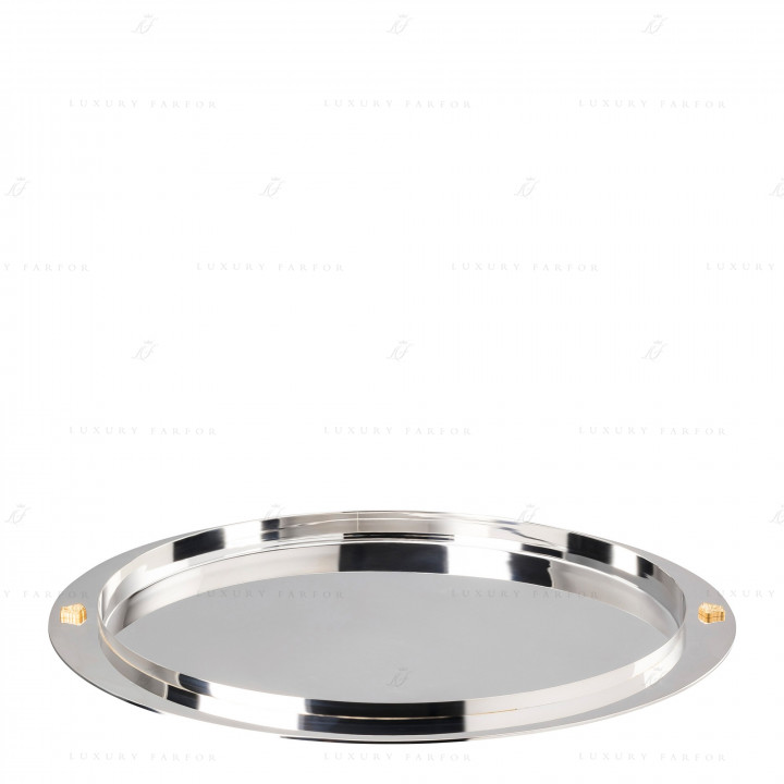 Поднос круглый 38см коллекции Versace Bar 