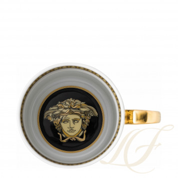Кружка 0,3л коллекции Virtus Gala Black бренда Rosenthal Versace