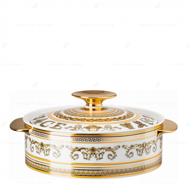 Рагушница 1,4л коллекции Virtus Gala White бренда Rosenthal Versace