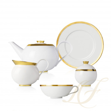 Чайный сервиз на 6 персон коллекции My China! Treasure Gold бренда Sieger by Fürstenberg