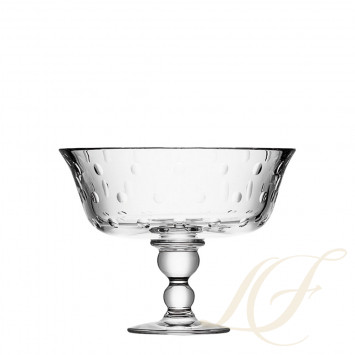 Чаша на ножке 22см коллекции Bubbles бренда St. Louis