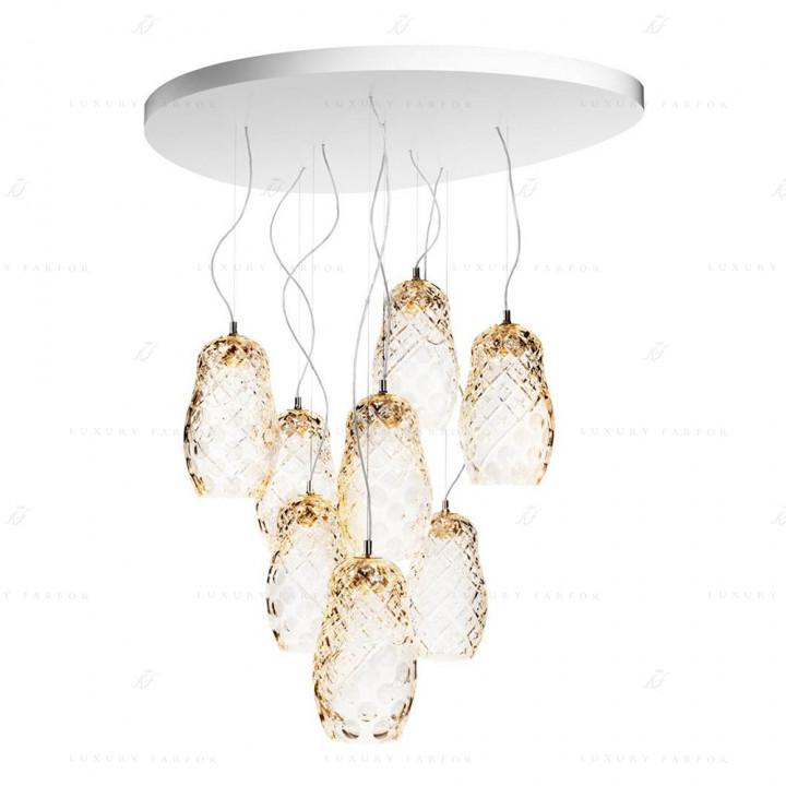 Подвесная лампа на 8 ламп 