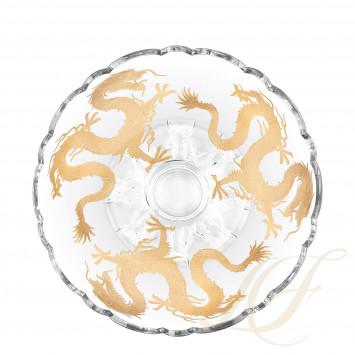 Чаша на ножке (Dragon) 39см коллекции Patrimoine (Нумерованная серия) бренда St. Louis