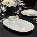 Блюдо овальное 41см  коллекции Anmut Gold бренда Villeroy & Boch