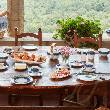 Чашка кофейная с блюдцем 0,25л коллекции Casale Blu бренда Villeroy & Boch