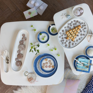 Тарелка главная 27см коллекции Casale Blu бренда Villeroy & Boch