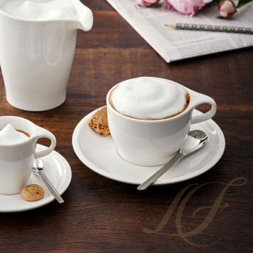 Чашка капучино с блюдцем 0,26л коллекции Coffee Passion бренда Villeroy & Boch
