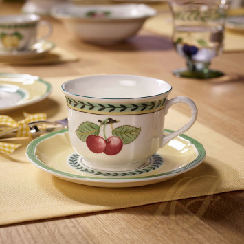 Чашка для завтрака с блюдцем 0,35л коллекции French Garden 